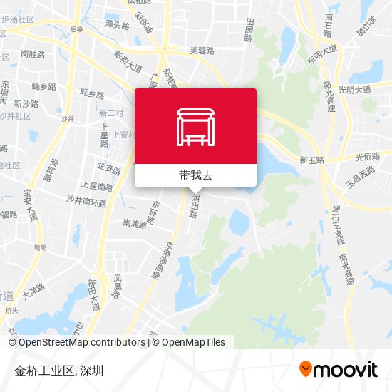 金桥工业区地图