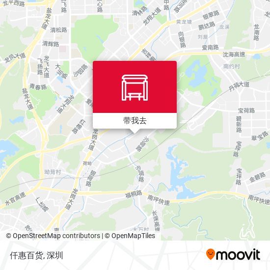 仟惠百货地图