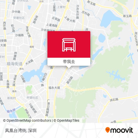 凤凰台湾街地图