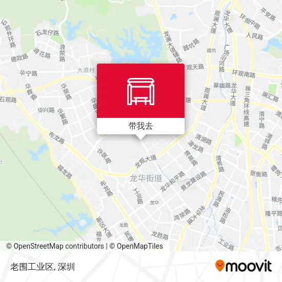 老围工业区地图