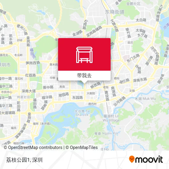 荔枝公园1地图