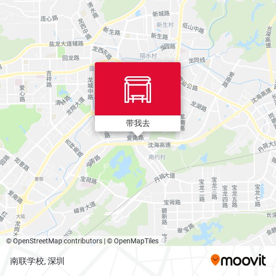 南联学校地图