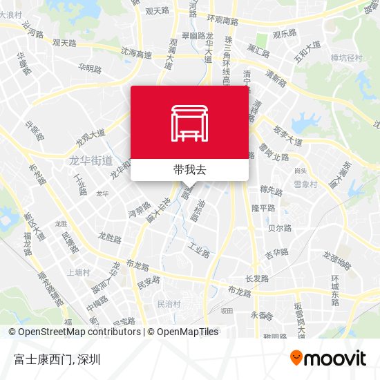 富士康西门地图