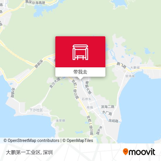 大鹏第一工业区地图