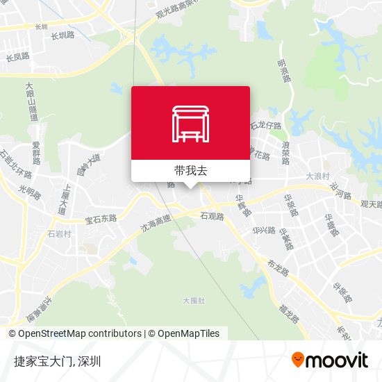 捷家宝大门地图