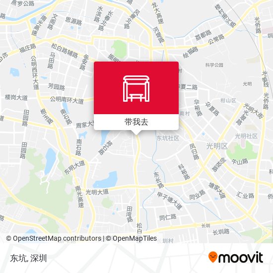 东坑地图