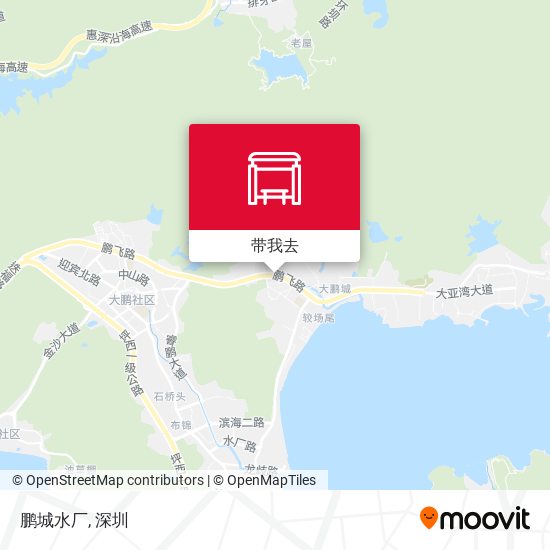 鹏城水厂地图