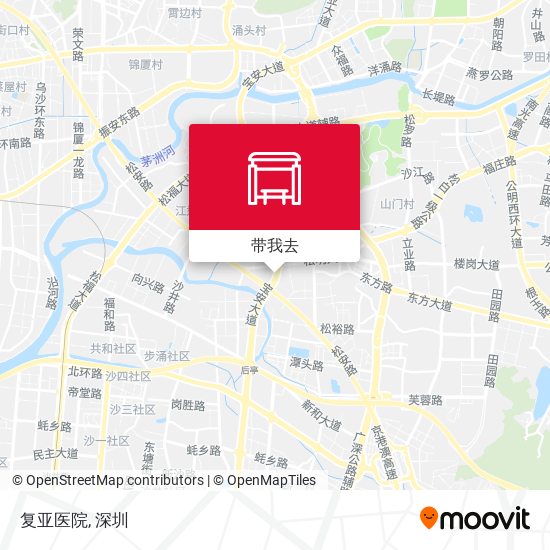 复亚医院地图