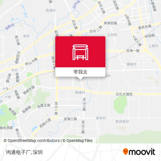 鸿通电子厂地图
