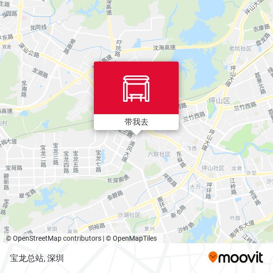 宝龙总站地图