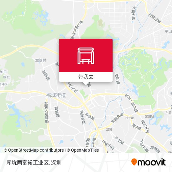 库坑同富裕工业区地图