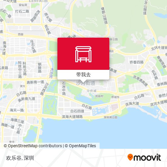 欢乐谷地图