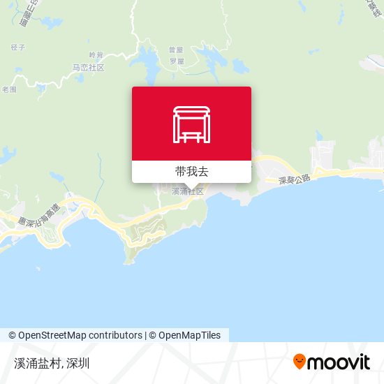 溪涌盐村地图