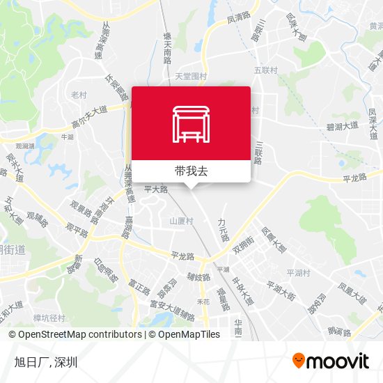 旭日厂地图