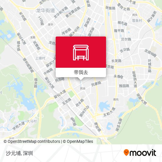 沙元埔地图