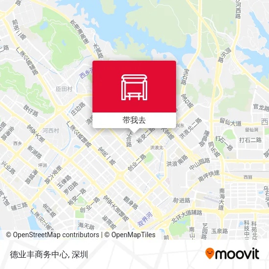 德业丰商务中心地图