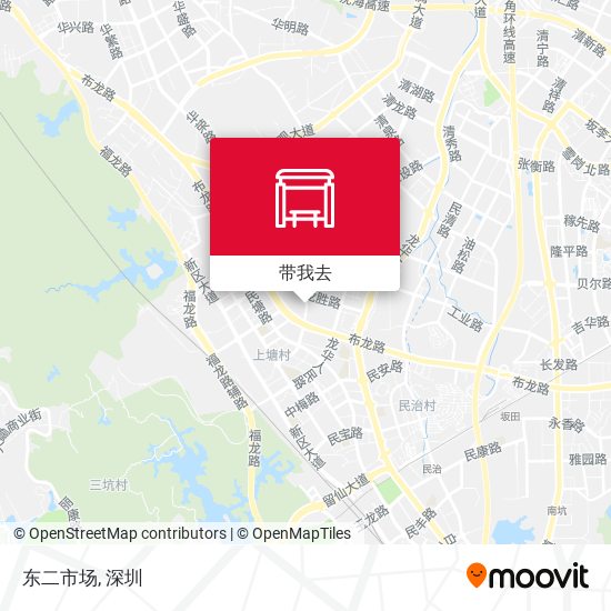 东二市场地图