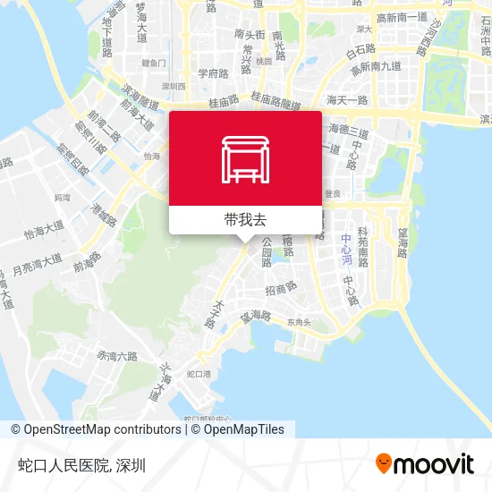 蛇口人民医院地图