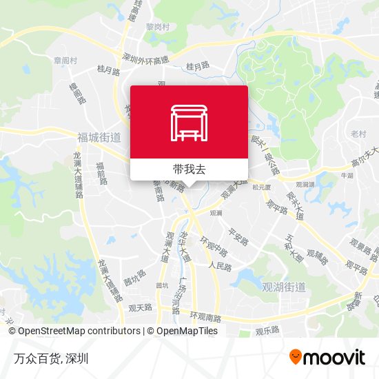 万众百货地图