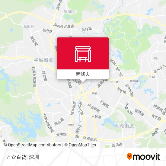 万众百货地图