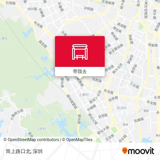 简上路口北地图