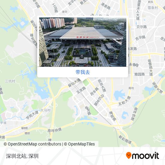 深圳北站地图