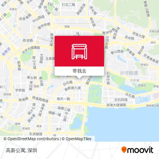 高新公寓地图