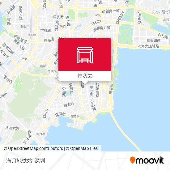 海月地铁站地图