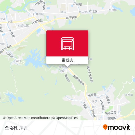 金龟村地图