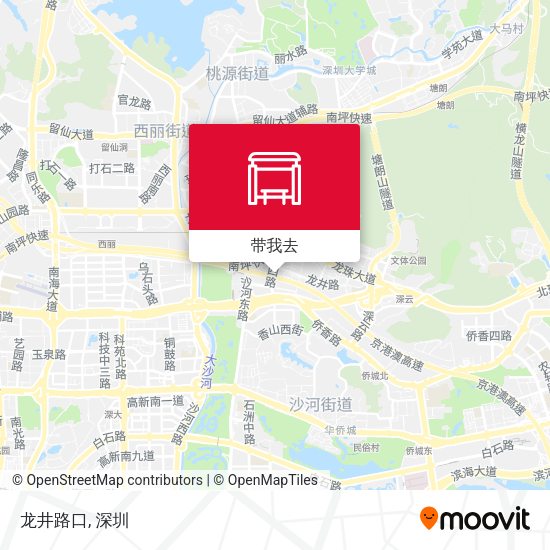 龙井路口地图