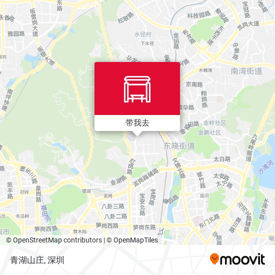青湖山庄地图
