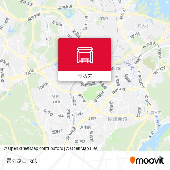 景芬路口地图