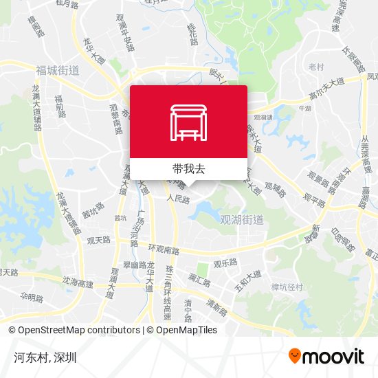 河东村地图