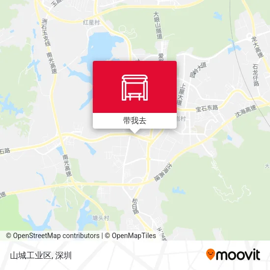 山城工业区地图