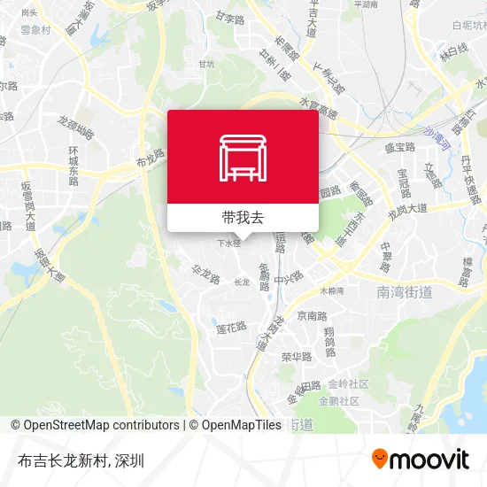 布吉长龙新村地图