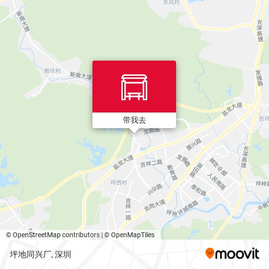 坪地同兴厂地图