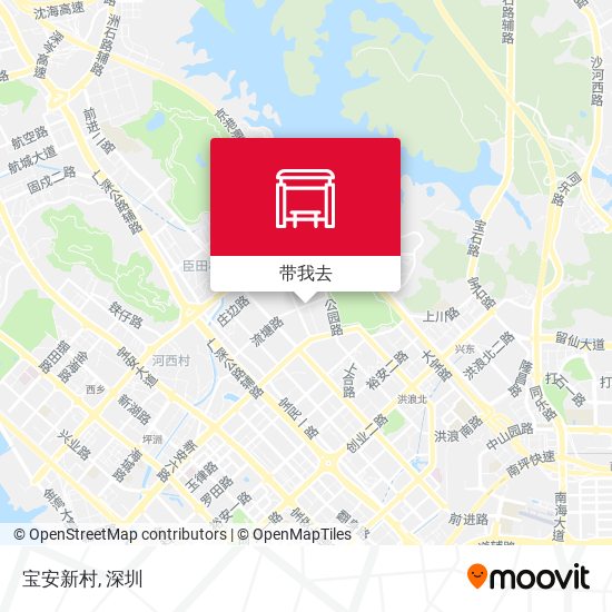 宝安新村地图