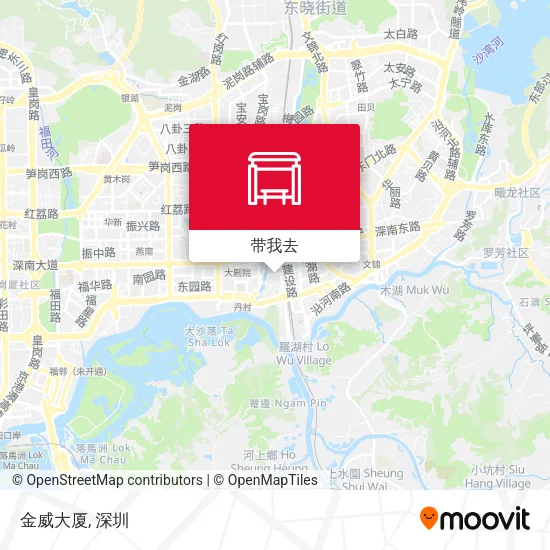 金威大厦地图