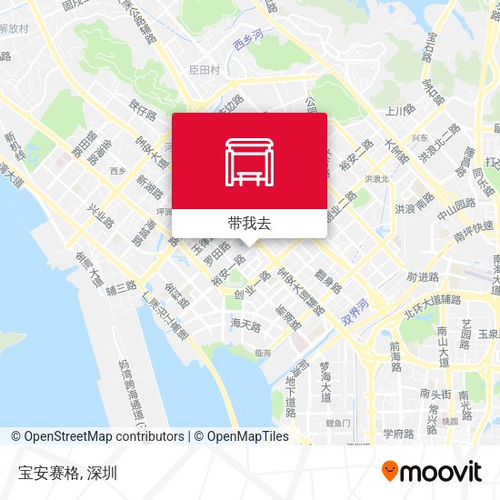 宝安赛格地图