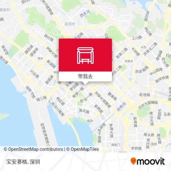 宝安赛格地图