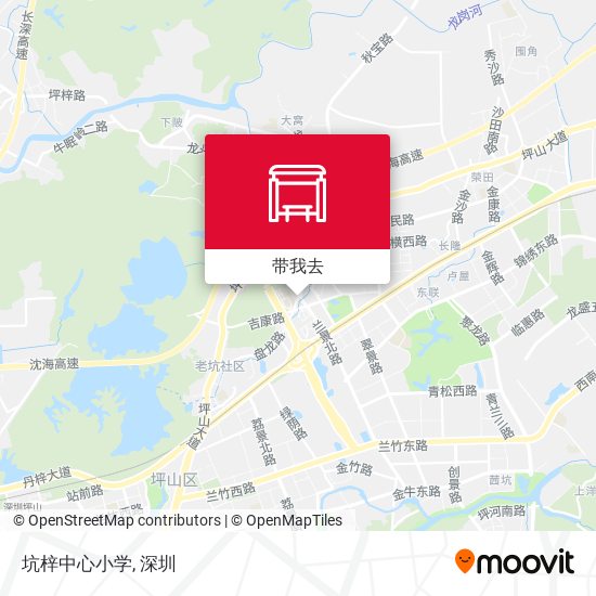 坑梓中心小学地图