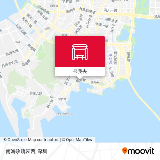 南海玫瑰园西地图