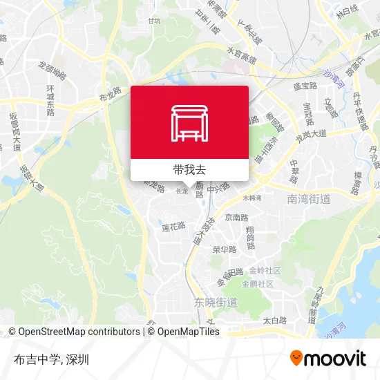 布吉中学地图