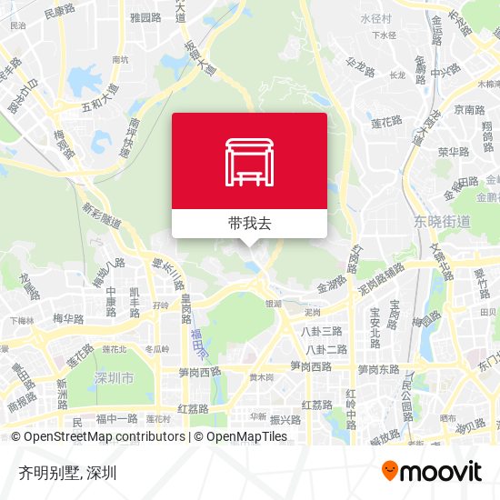 齐明别墅地图