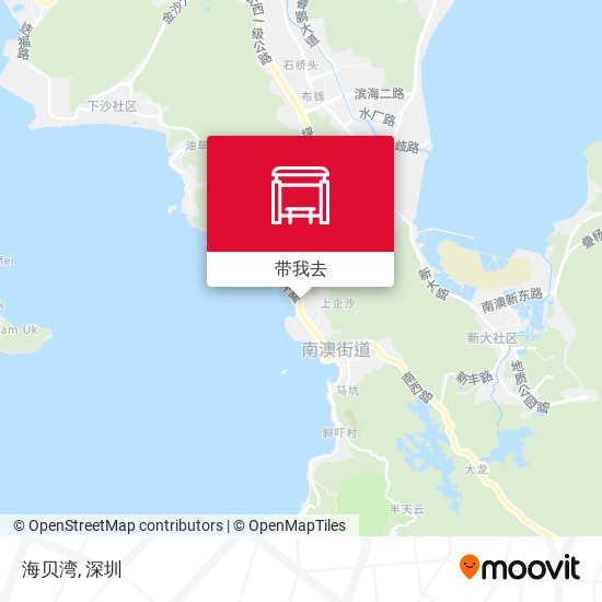 海贝湾地图
