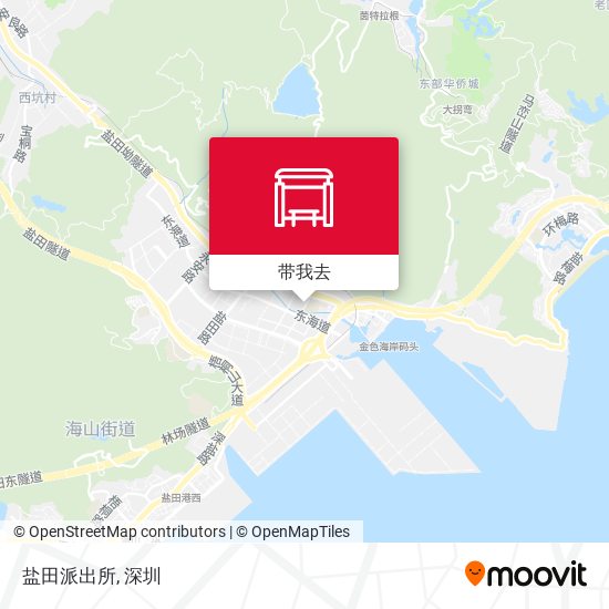 盐田派出所地图