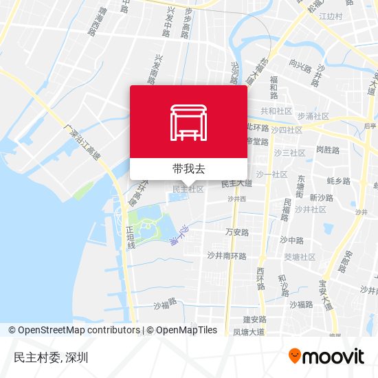 民主村委地图