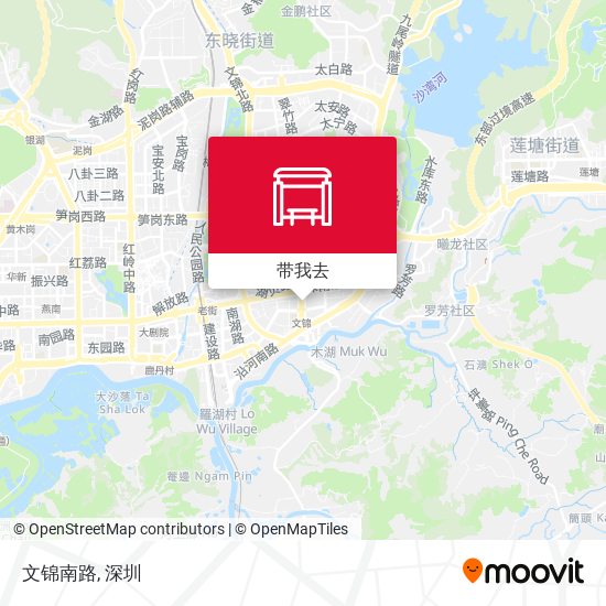 文锦南路地图