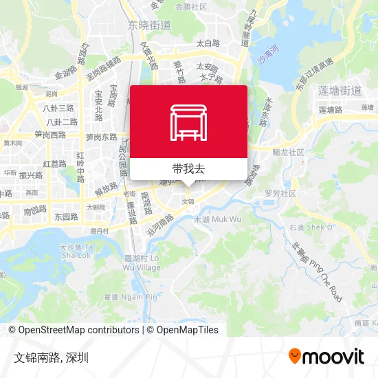 文锦南路地图