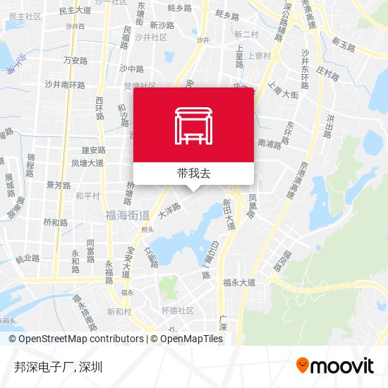 邦深电子厂地图